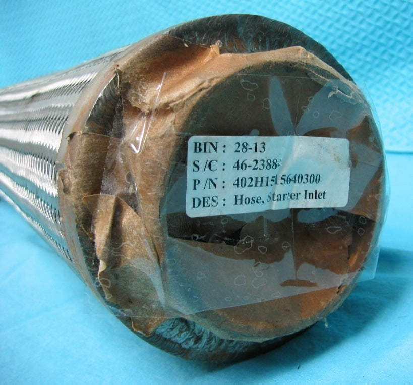 TUYAU D'ÉCHAPPEMENT DE DÉMARREUR OHIO HYDRAULIC TITEFLEX PN S951515800190 SS TRESSÉ