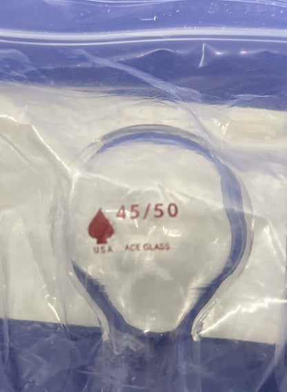 ACE GLASS 8250-20 Hohlglasstopfen über die gesamte Länge, 45/50-Verbindung – 1 Charge, Menge 2