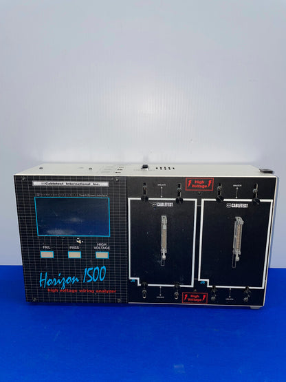 CABLETEST, H1500P-HV1, HORIZON 1500, HIGH VOLTAGE WIRING ANALYZER, 1 LOT OF 2
