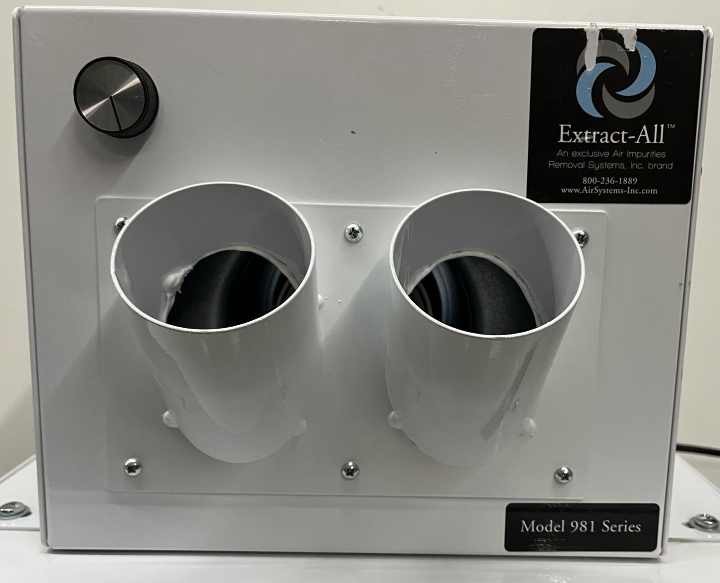 EXTRACT-ALL™ 981 SERIES PORTABLE FUME EXTRACTOR AIR IMPURITIES REMOVAL W/WHEELS