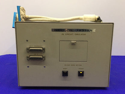 NEC IE-78310A IN CIRCUIT EMULATOR 8/16-BIT SINGLE-CHIP CMOS MICROCOMPUTER PARTS