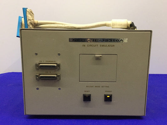 NEC IE-78310A IN CIRCUIT EMULATOR 8/16-BIT SINGLE-CHIP CMOS MICROCOMPUTER PARTS