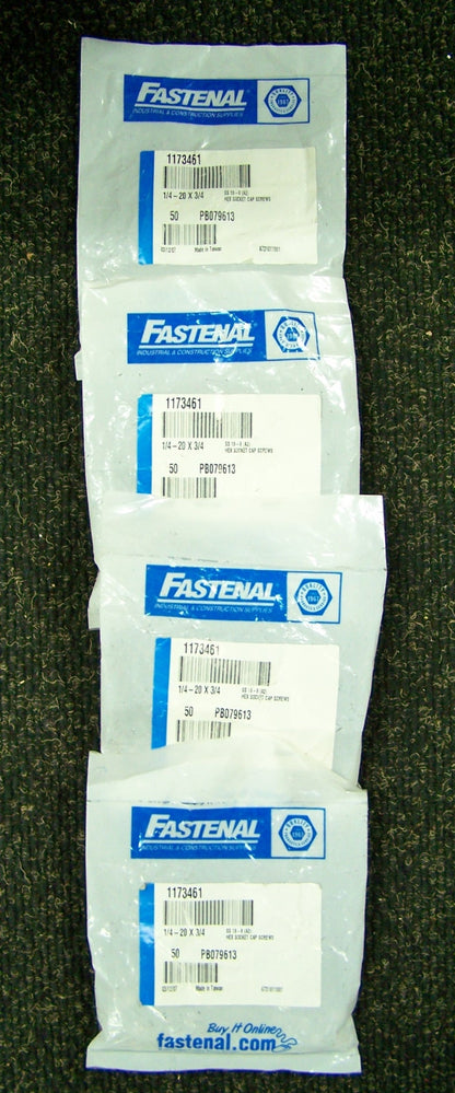 FASTENAL SCREWS '1 LOT' - 1 PKG 1173754 / 4 PKG 1173461 / 1 PKG 1172450