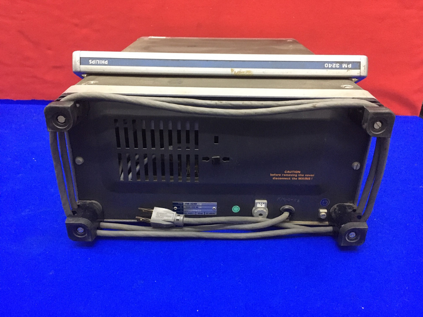 PHILIPS 50 MHZ DUAL CHANNEL OSCILLOSCOPE VERTICAL AMPLIFIERS PM 3240 - PARTS