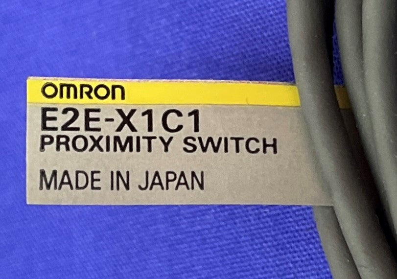 Lot of 3 Omron E2E-X1C1 Proximity Sensor