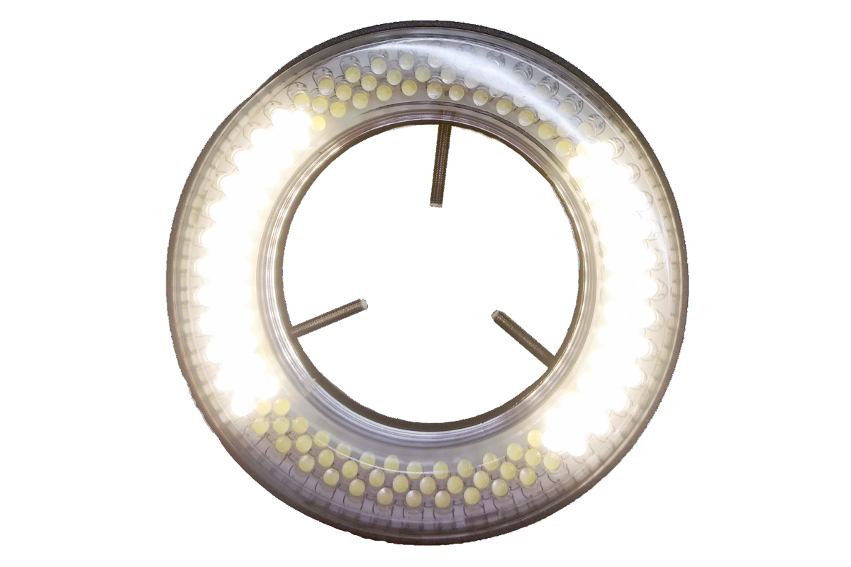 HP3250RL-LR Quad Ring Light 2 Section On 2 Sections Off